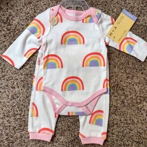M+A by Monica + Andy 2 Piece Rainbow Set